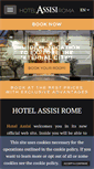 Mobile Screenshot of hotelassisiroma.it